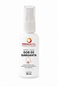 SPRAY PARA DOR DE GARGANTA | FÓRMULA VITAL
