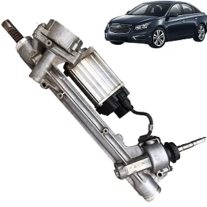 Caixa Da Direção Elétrica Chevrolet Cruze 2012 A 2015 C/ Motor