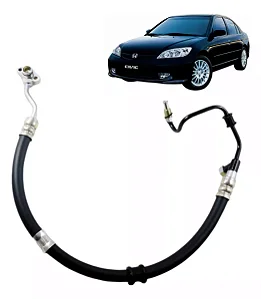 Mangueira Pressão Direção Hidraulica Civic 1.7 2001 / 2006