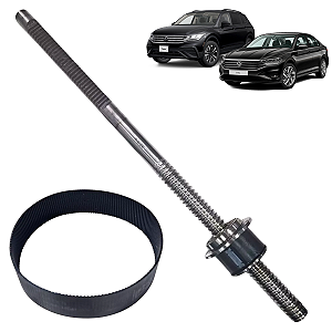 Cremalheira + Rolamento + Correia Caixa Direção Elétrica Volkswagen Tiguan Passat