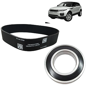 KIT Rolamento e Correia Caixa Direção Elétrica Land Rover RANGE ROVER EVOQUE 2012 a 2018 62102RSC3 / 780604054