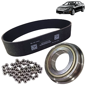 Kit Rolamento e Correia Caixa Direção Elétrica Ford Fusion 2010 2011 2012