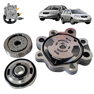 Conjunto Rotativo Bomba Direção Hidráulica Toyota Corolla 2003 2004 2005 2006 2007 2008 / Toyota Fielder 2004 2005 2006 2007 2008 7175265850