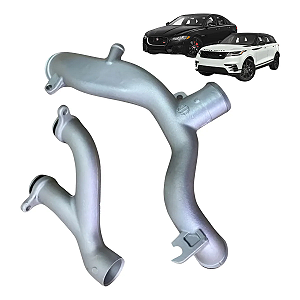 Jogo Tubo Cano Agua P/ Jaguar Xj Xf F-pace Lr092992 Lr090630