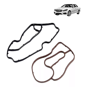 Par Junta Resfriador + Suporte Mercedes E320 3.0l 6421801410