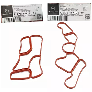 Junta Suporte Filtro Óleo Mercedes E350 Ml350 Glk280 M272