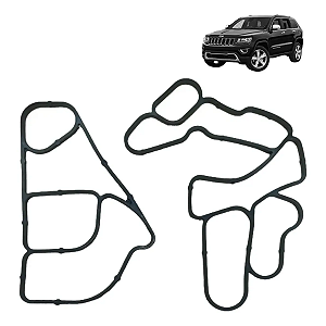 Junta Trocador Calor Suporte Filtro Oleo Jeep Cherokee 3.0