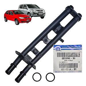 Cano Tubo Radiador Ar Quente Fiat Uno Vivace Palio 7087668