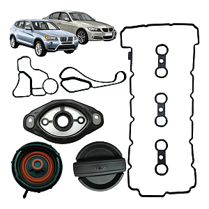 Kit Junta Tampa De Válvula Bmw 323i 328i X3 X5 2007 A 2009