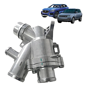 Carcaça Valvula Termostatica Range Rover Sport Velar 5.0 Gas
