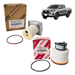 Filtros Combustível Toyota Hilux 2.8 Principal + Secundário