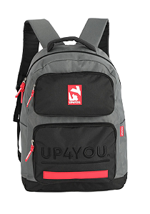 Juvenil Mochila De Costas Luxcel Ms49211Up Cinza