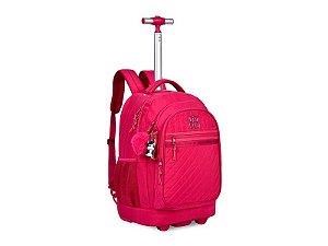 Juvenil Mochila Com Rodas Rebecca Bonbon Rb24519 Pink