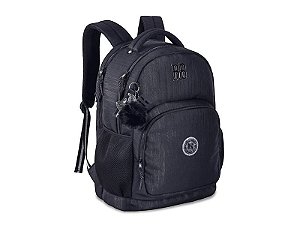 Juvenil Mochila De Costas Rebecca Bonbon Rb24579 Preta