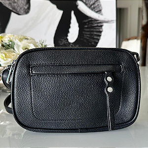 Bolsa Crossbody Chica Fiore Ch3568 Preto