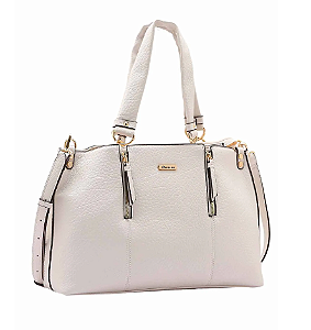 Bolsa Tote Bag Chenson 3484903 Off White