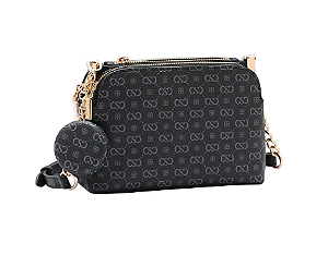 Bolsa Crossbody Chenson 3485088 Preto