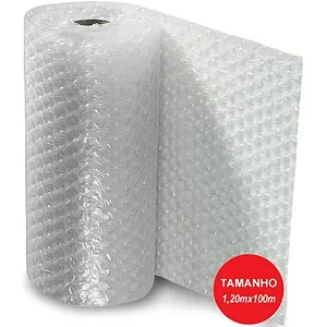Plástico Bolha Bobina de 1,20 x 100 Metros