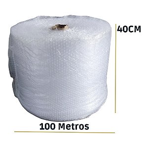 Plastico Bolha -  Bobina 40 Cm X 100 M 25 Micras Envio  24h