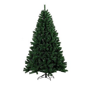 Árvore de Natal Branca Com 346 Galhos - 1,50m