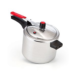 Panela de Pressão Alumínio Polido Premium 4,5 Litros - Alegrete