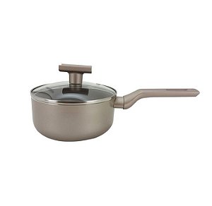 Panela Champanhe Revestimento Cerâmica Premium 16cm - Mimo Style