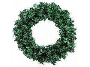 Guirlanda Festão Aramado Verde 60cm - Magizi - 60cm - Verde