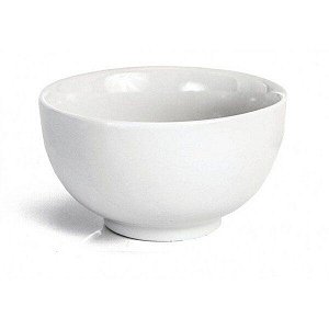 Jogo Tigela Cumbuca Porcelana Branca 440Ml 12Pç - Capri