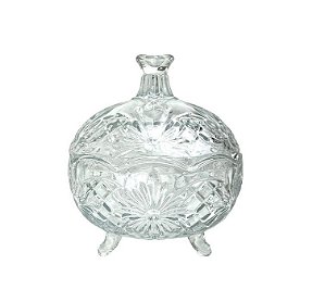Bomboniere Rozana Vidro Home 390ml Luxo - Fratelli