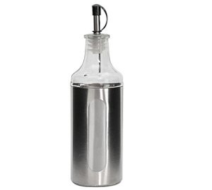 Galheteiro Vidro Com Inox 350ml Premium - Yangzi