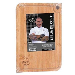 Tábua de Corte Bambu Eco Prime Henrique Fogaça 22x32cm - Tuut