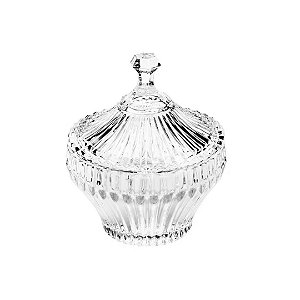Potiche de Cristal Renaissance 11,5cm x 13cm - Lyor