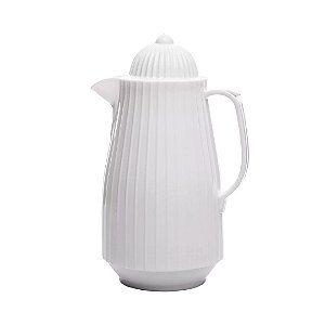 Garrafa Térmica Vintage Branca Mini 400ml - Lyor