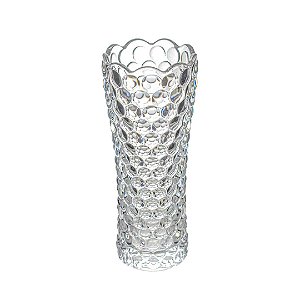 Vaso de Vidro Decorativo Bubble Luxo 18cm - Lyor