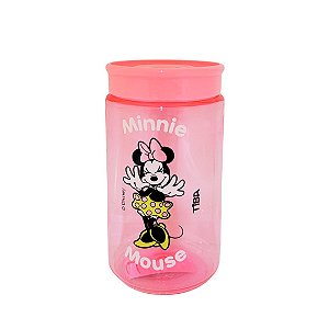Pote Organizador Multiuso Rosa 350ml Minnie Mouse Disney 12cm - Tiba