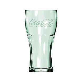 Copo Coca-Cola Contour Vidro Verde 470ml - Nadir