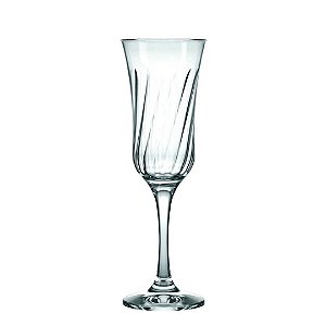 Taça Para Champanhe e Espumante Vidro Lírio Nadir 195ml