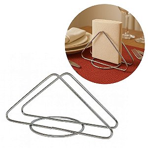 Suporte Porta Guardanapo Aço Cromado Prime Slim - Araminas