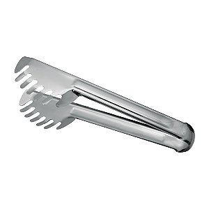 Pegador de Massas e Macarrão Pinça Aço Inox 20cm - Tuut