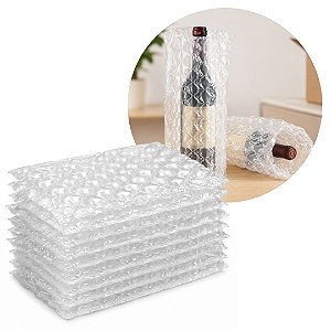 Plástico Bolha Almofada De Ar Cheio Colmeia 32cmx24cm 40 Unidades Pronto para Uso