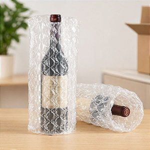Plástico Bolha Almofada De Ar Cheio Colmeia Premium 32x24cm 25 Unidades Pronto para Uso