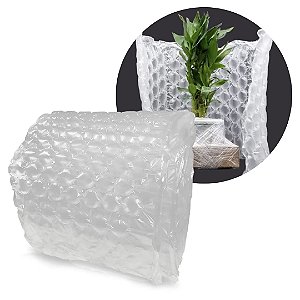 Plástico Bolha Cheio Pronto para Uso Rolo 10 metros x 32cm Colmeia Destacável Ultra Resistente