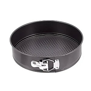 Forma Redonda Para Bolo Fundo Removível  Antiaderente Premium 26cm - Quality House