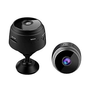 Mini Câmera  Visão Noturna Wifi A9 Mini Com Gravador De Voz (maior segurança no seu consultório)