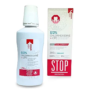Enxaguatório Bucal Edel-White Perio Stop Irritation 300ml