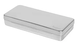 Estojo Inox 20X10X03 cm Econox - Fami