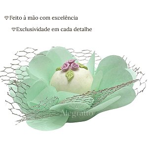 Forminha Imperial - Papel com tela - Verde Bebê SS05