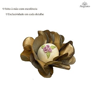 Forminha Lunari Papel - Dourada