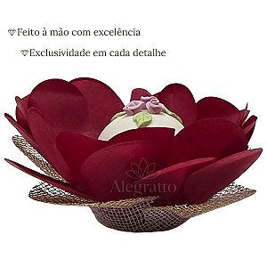Forminha Lunita Papel com tela - Marsala SS11
