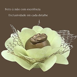 Forminha Imperial - Papel com tela - Amarelo Bebê